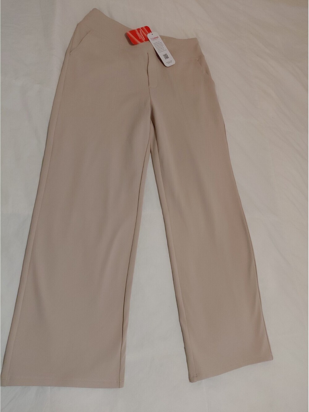 G4free Thermal Hug Pants Beige Size L NWT